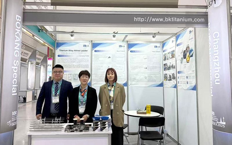 Bokang Titanium bersinar di Sidex 2025-Booth C-571 sekarang terbuka untuk pengunjung